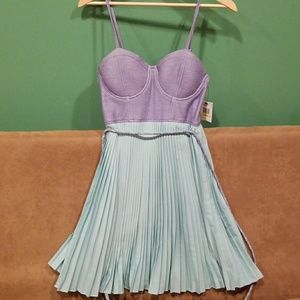 Jessica Simpson pleated dress.